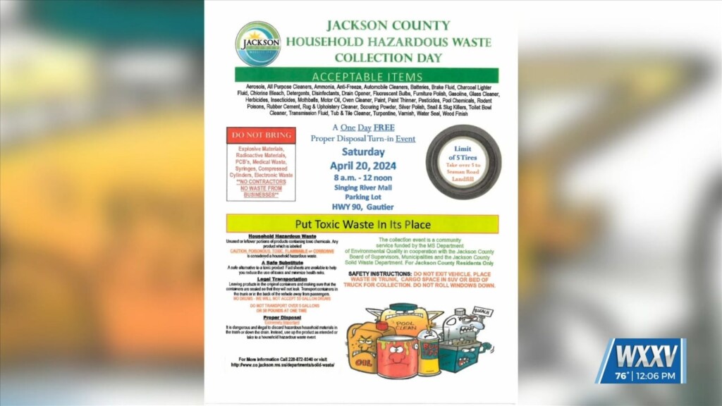 Jackson County Hazardous Waste Collection Day