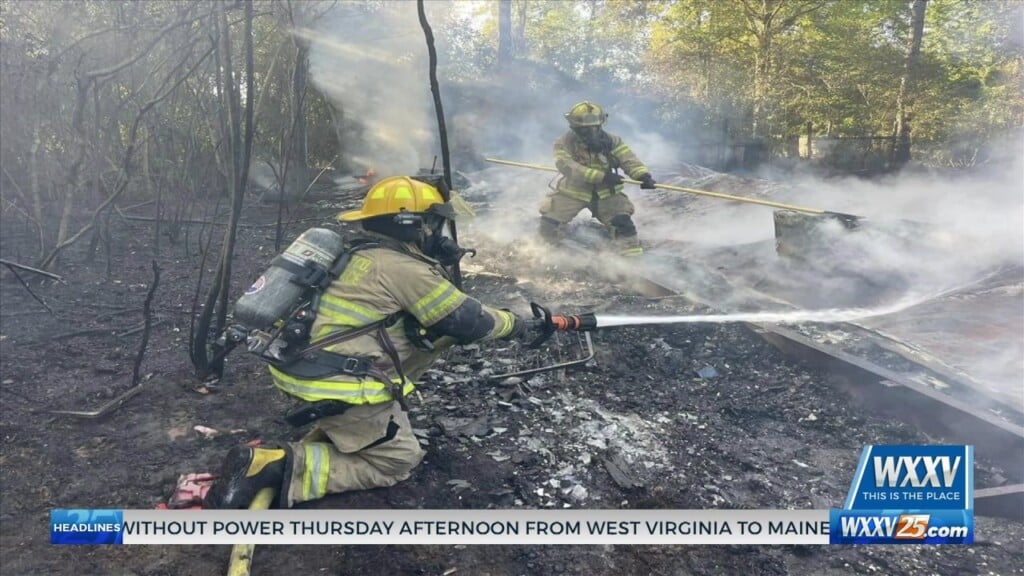 Fire Rescue Units Responding To Fires In Harrison And Hancock Counties