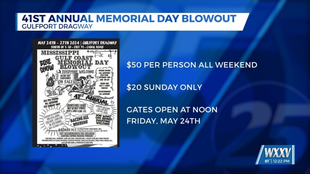 41st Annual Memorial Day Blowout