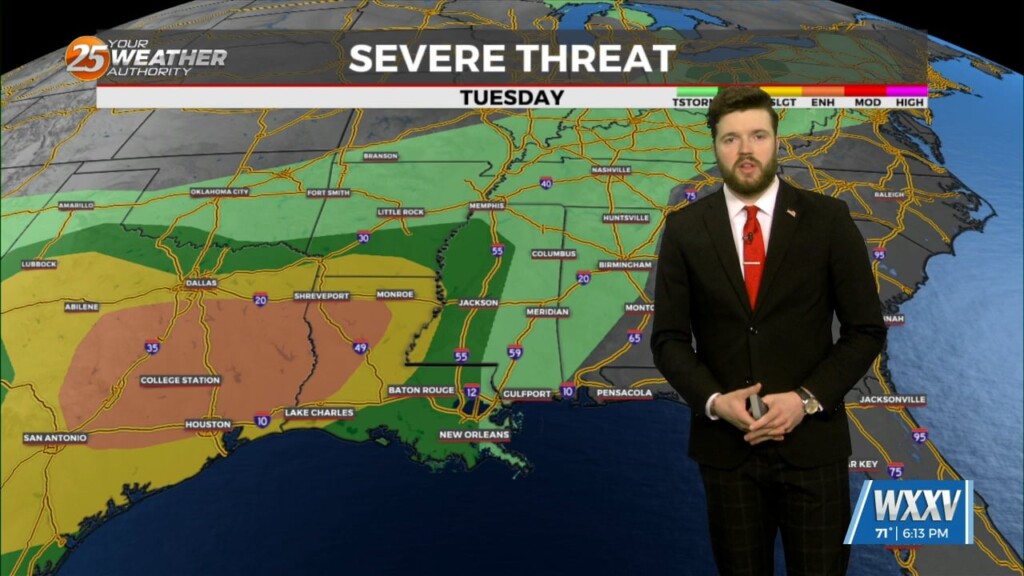 4/8 Trey Tonnessen's "increased Moisture" Monday Evening Forecast