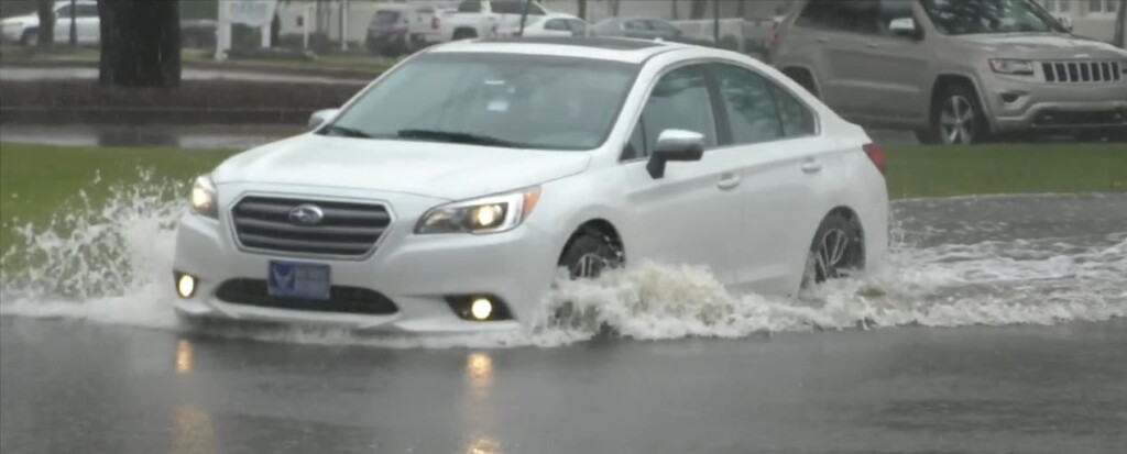 Flooding On Highway 90 In Gulfport
