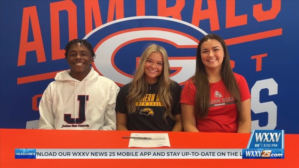 Three Gulfport High Student Athletes Are Heading To The Next Level