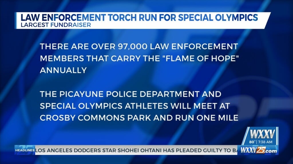 Law Enforcement Torch Run For Special Olympics