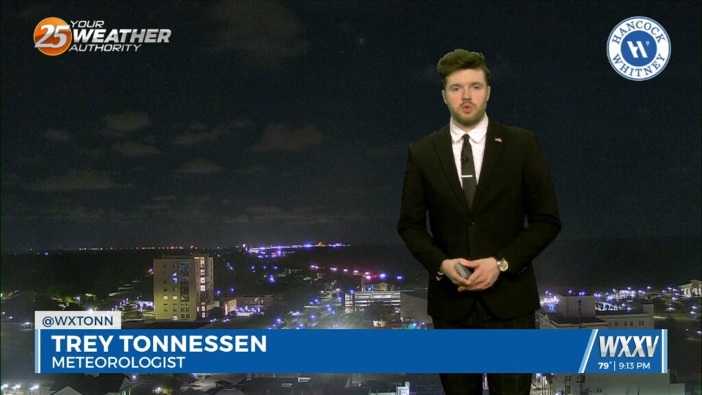 5/21 Trey Tonnessen's "overnight Warmth" Tuesday Night Forecast
