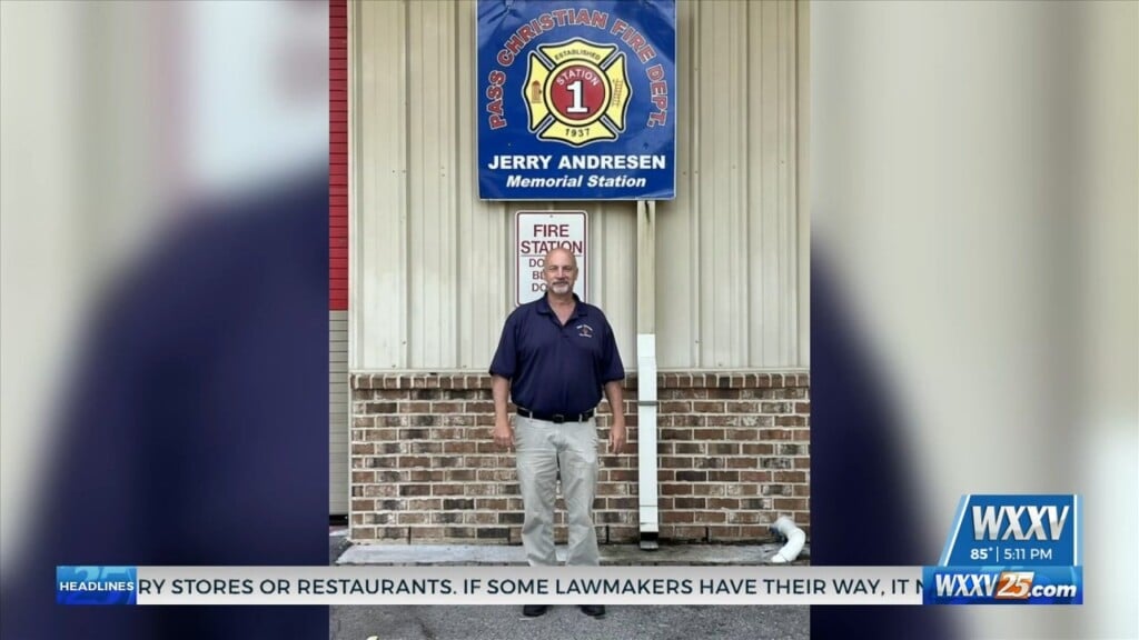 Pass Christian Fire Chief Retires
