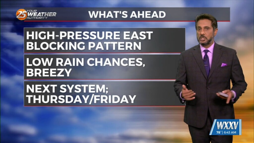5/6 The Chief's "warm & Muggy Start To The Workweek" Monday Morning Forecast