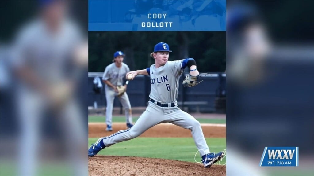 St. Martin Alum Coby Gollott Receives Maccc Honors With Co Lin Baseball Program