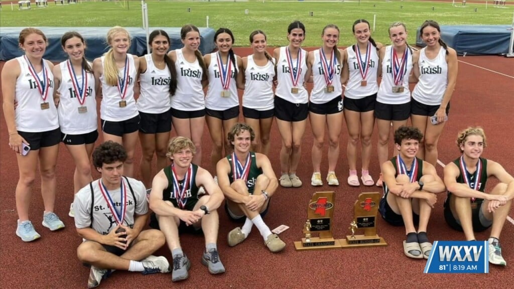 St. Patrick's Track And Field Team Dominates At State Meet With The Girls Winning The 3a State Championship And Boys Securing Runner Up
