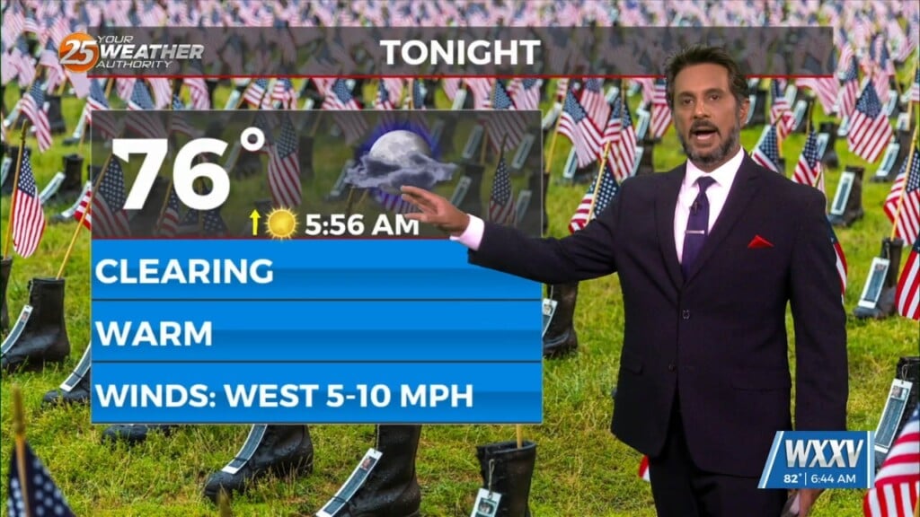 5/27 The Chief's "remember The Fallen" Memorial Day Morning Forecast