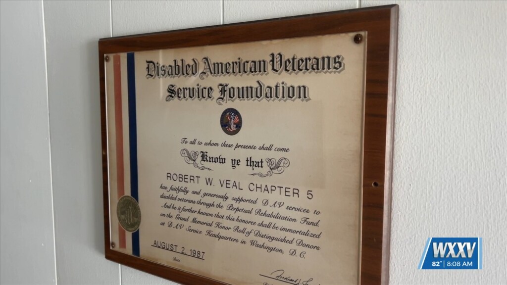 Disabled American Veterans Hold Memorial Day Remembrance Ceremony In Gulfport