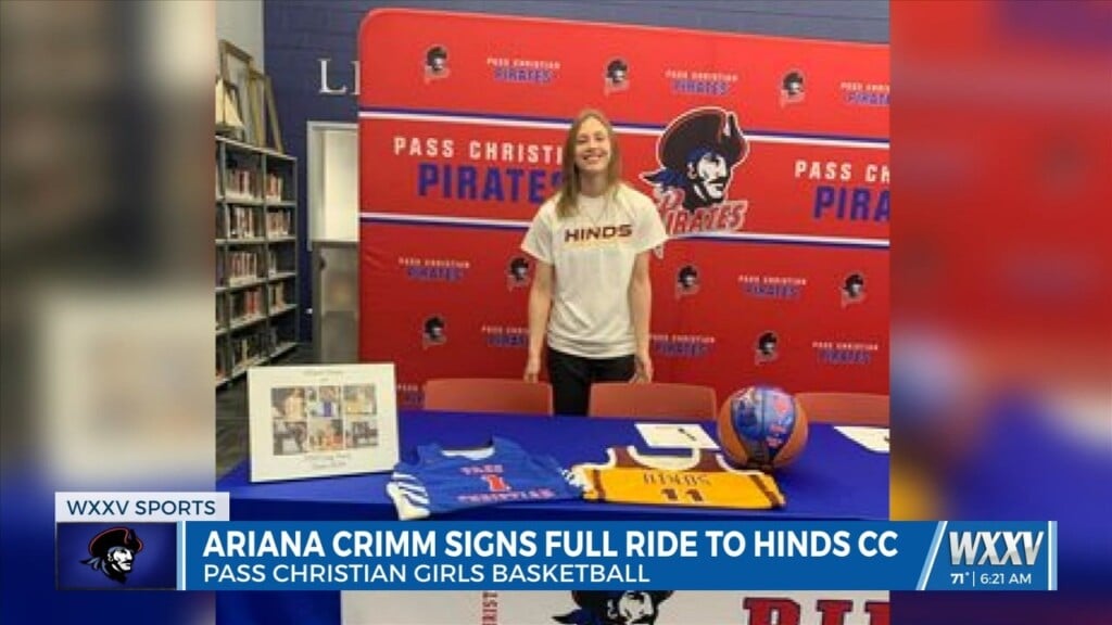 Pass Christian's Ariana Crimm Signed To Play Basketball At Hinds Community College On A Full Scholarship