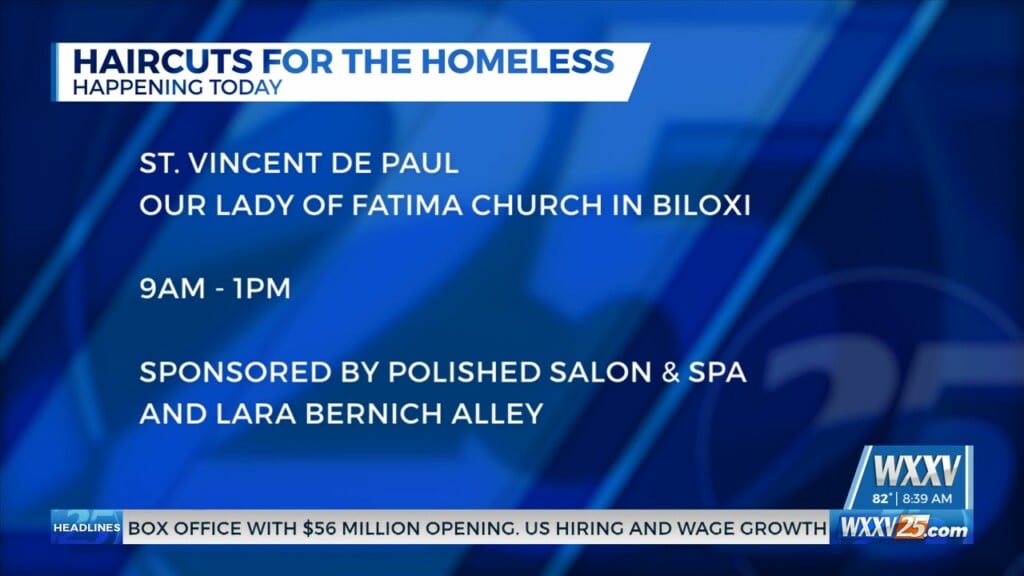 Haircuts For The Homeless Event