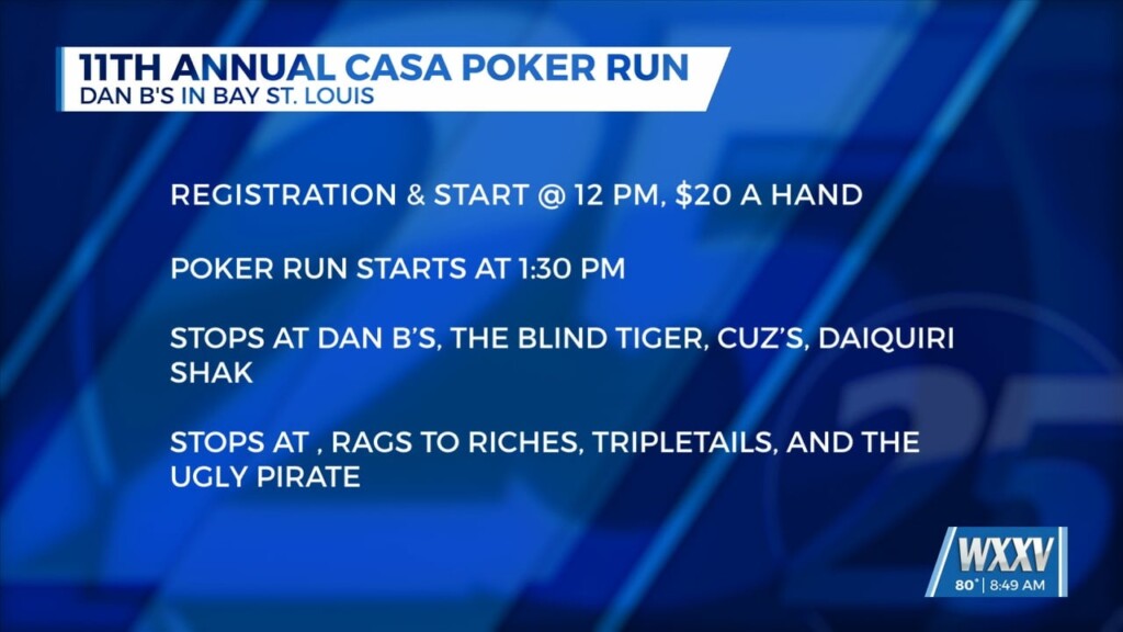 11th Annual Casa Poker Run