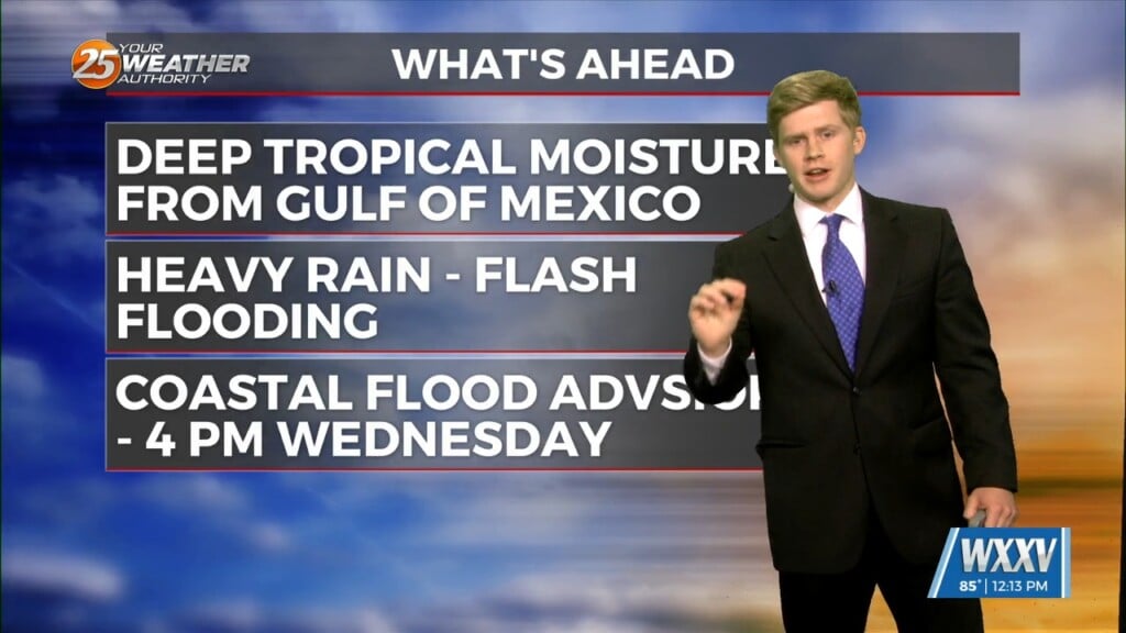6/17 Sam Parker's "thunderstorms And Flood Potential" Monday Forecast