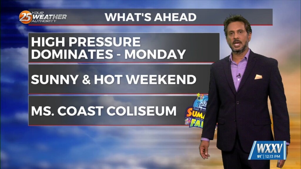 6/7 The Chief's "sunny & Hot" Friday Afternoon/weekend Forecast