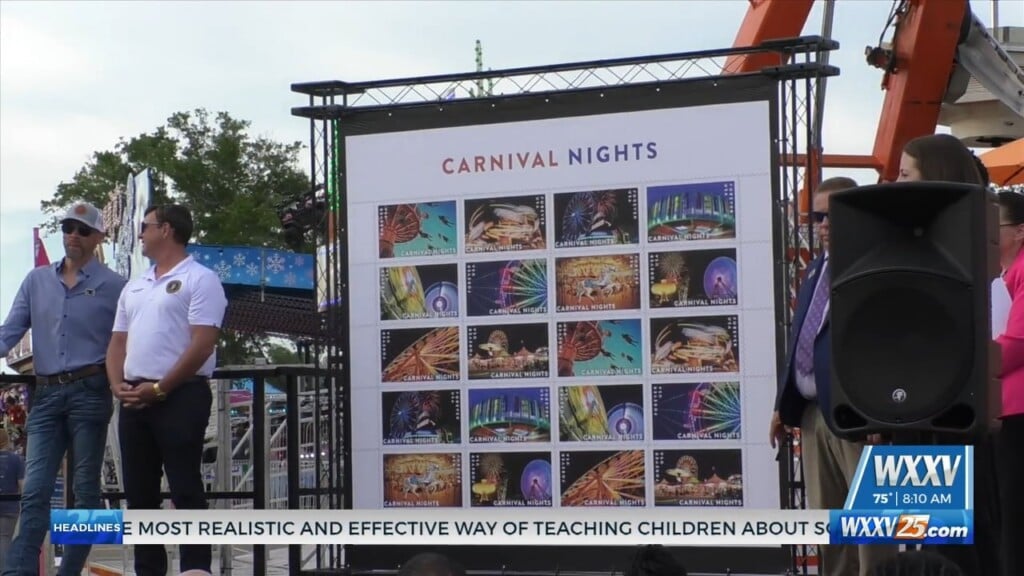 Usps Unveils ‘carnival Nights’ Stamps At Summer Fair At Coast Coliseum