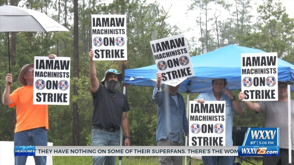 Workers At S3 In Stennis Space Center On Strike