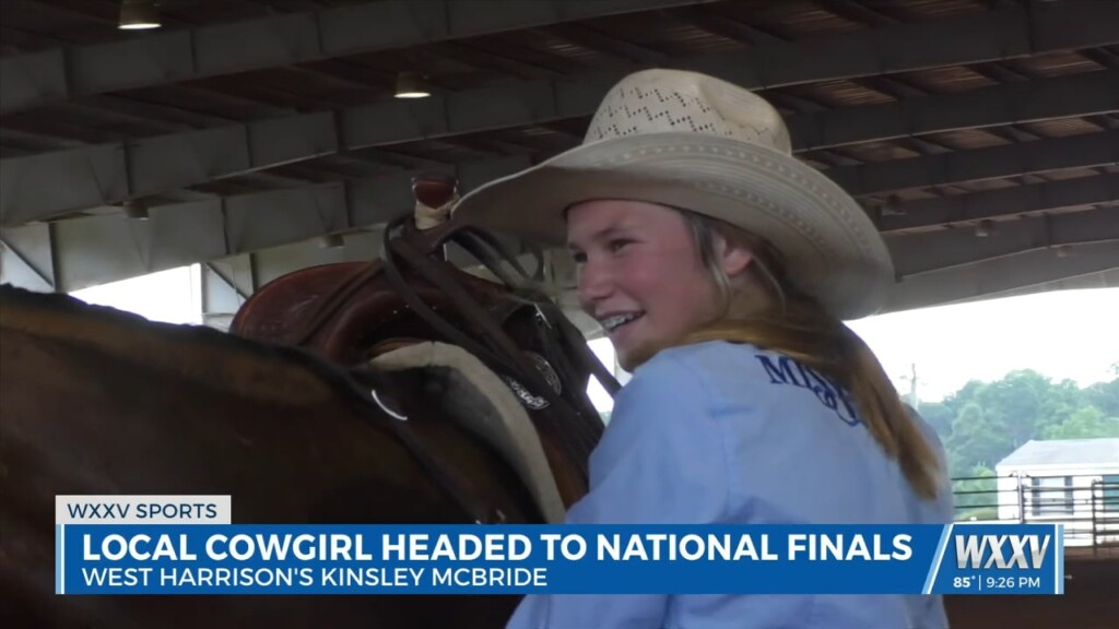 West Harrison Teenager Kinsley Mcbride Earned The Right To Compete In The National Junior High Rodeo Finals In Des Moines, Iowa