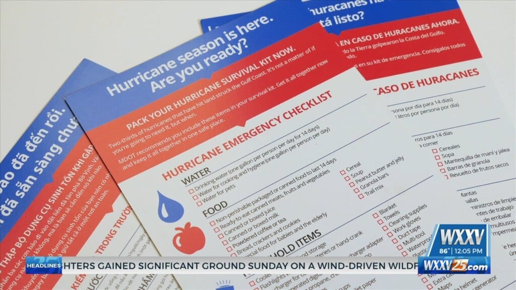 Mdot Offering Resources For Hurricane Season