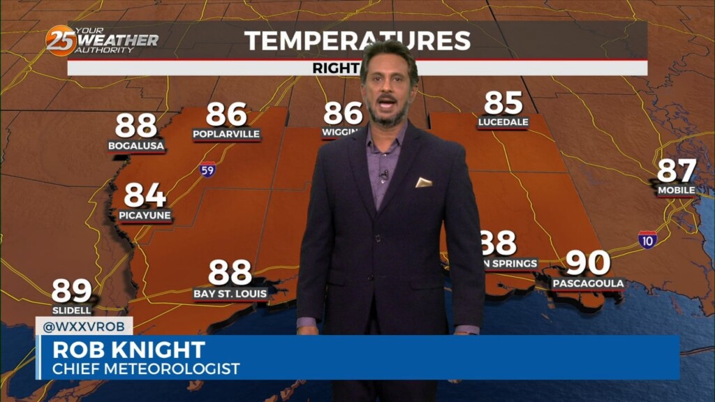 6/11 The Chief's "sunny, Low Humidity" Tuesday Afternoon Forecast