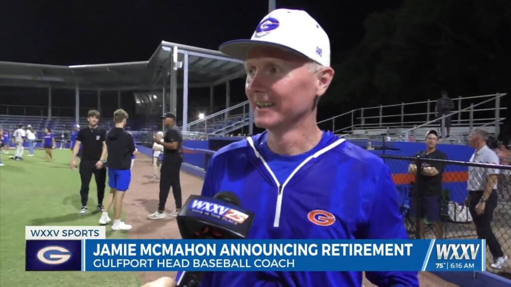 After 13 Season With The Blue And Orange, Gulfport Head Baseball Coach Jamie Mcmahon Announces Retirement