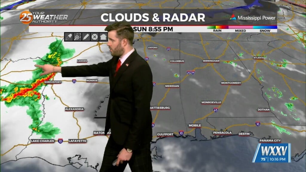 6/2 Trey Tonnessen's "scattered Development" Sunday Forecast