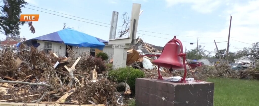 Wxxv’s Ethan Krauss Is At The Check Presentation For Tornado Recovery