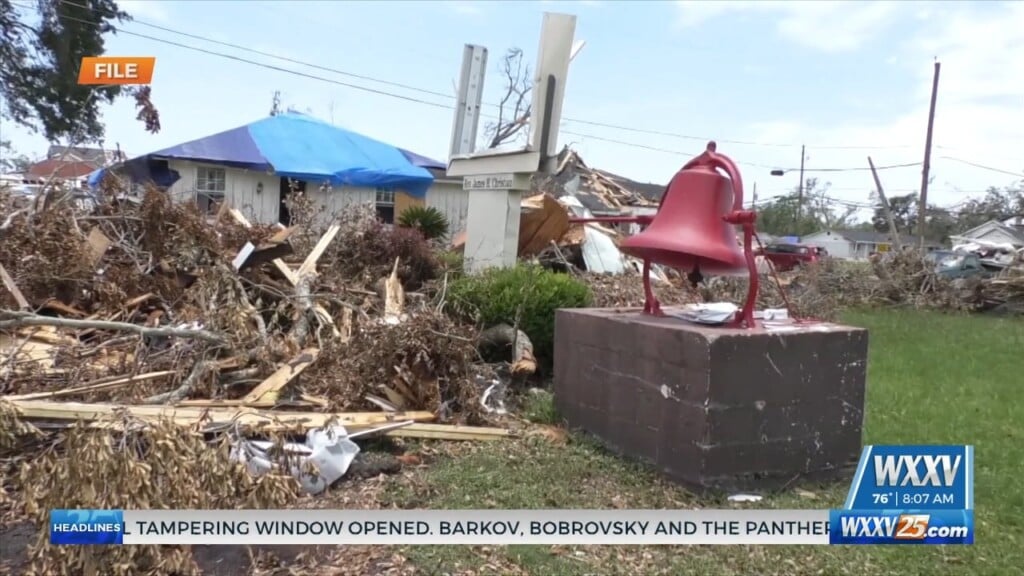 Delta Sigma Theta Sorority, Inc. Present Check For Moss Point Tornado Recovery