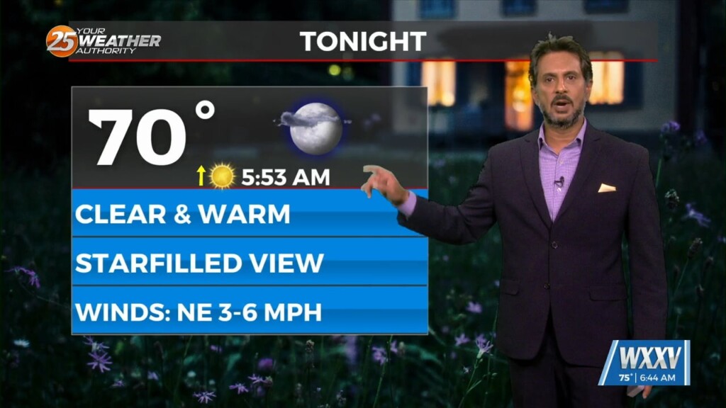 6/7 The Chief's "pleasant Start" Friyay Morning Forecast