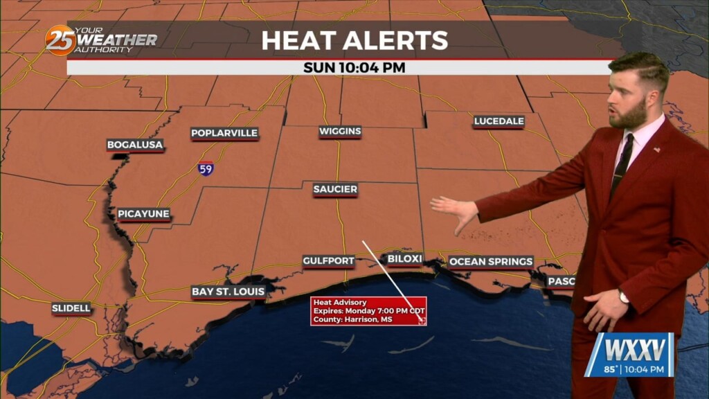6/23 Trey Tonnessen's "heat Index" Sunday Night Forecast