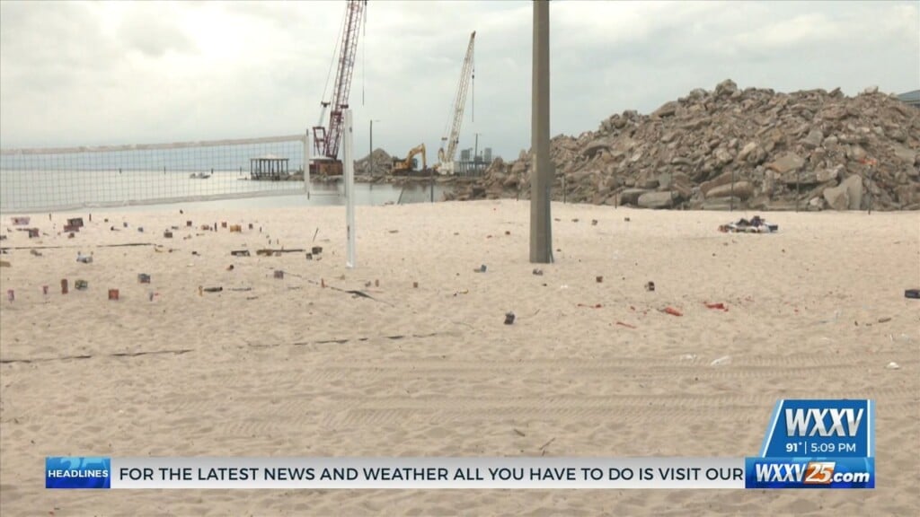 Star Spangled Beach Clean Up