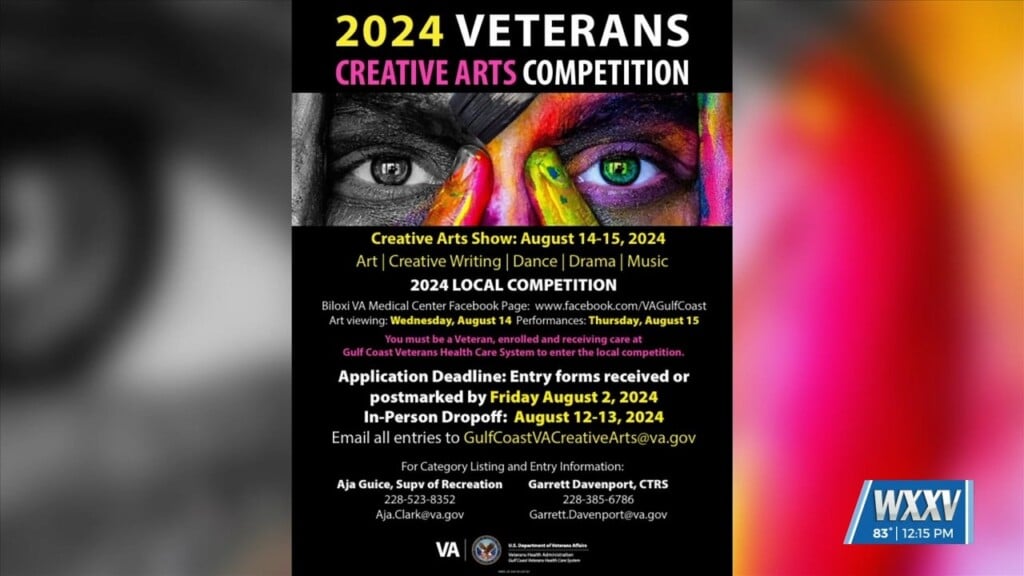 Biloxi Va Hosting Veteran's Art Competition