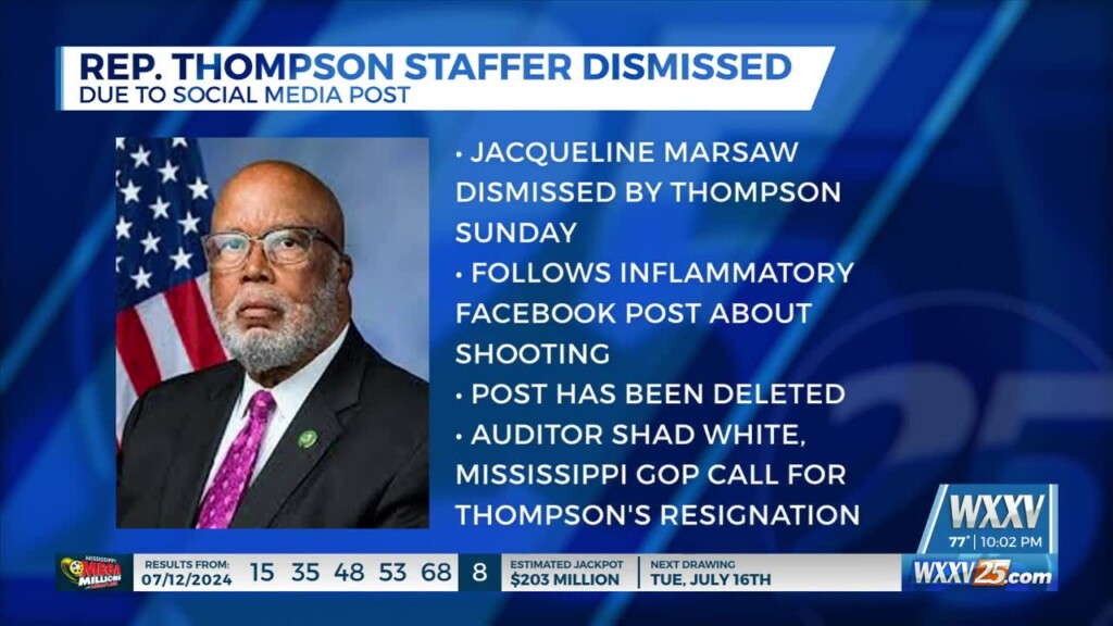 Thompson Staffer Fired