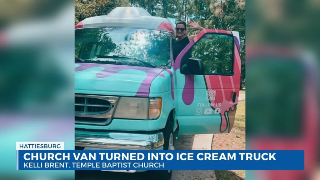 Next Generation Director Kelli Brent Turns Her Church's Old Van Into An Ice Cream Truck For Community Outreach