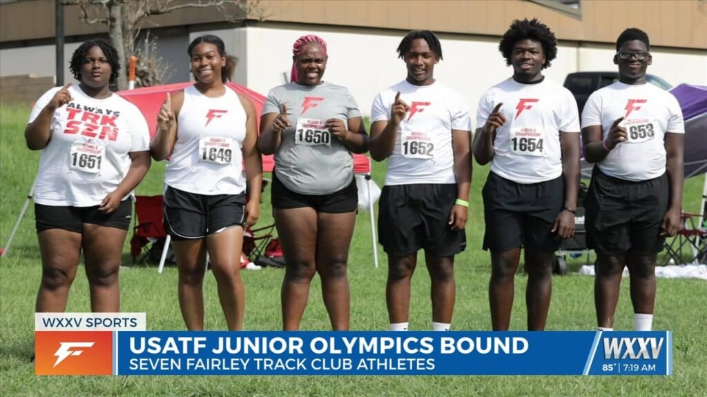 Seven Local Athletes With Fairley Track Club Are Headed To The Usatf Junior Olympics! Wxxv Attended One Of The Practices To See How They Prepare For This Big Moments.