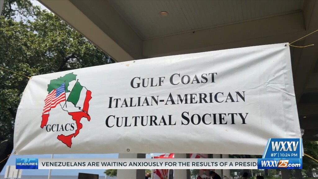 Gulf Coast Italian American Society Celebrates In Biloxi