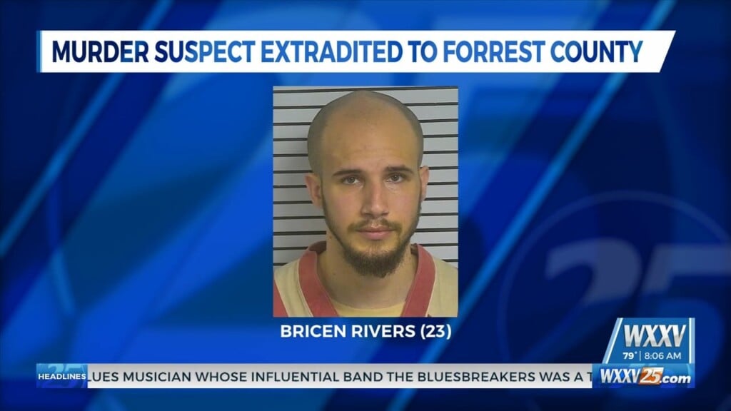 Murder Suspect Extradited To Forrest County