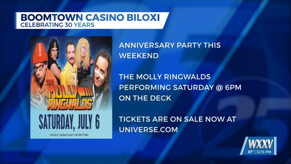 Molly Ringwalds Performing At Boomtown Casino 30th Anniversary Celebration