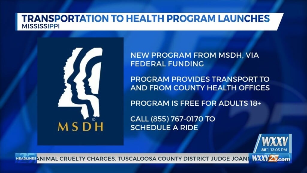 New Program Provides Transport To And From County Health Offices