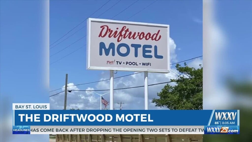 Wxxv Morning Reporter Everett Ganier Jr. Has A Look At The New Driftwood Motel In Bay St. Louis