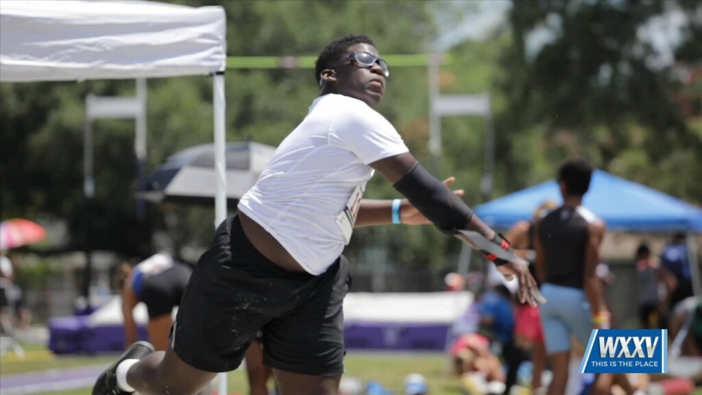 Rising Eight Grade Discus And Shotput Athlete Samuel King Inspired By Fellow Pass Christian Pirate, Cory Mcgee!