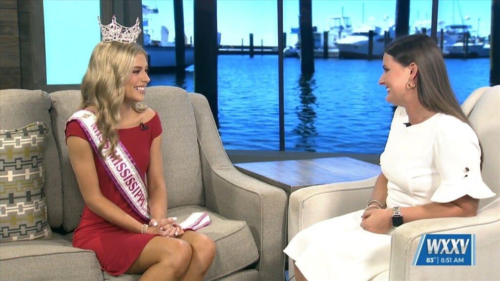 Miss Mississippi Teen Volunteer Stops By Wxxv