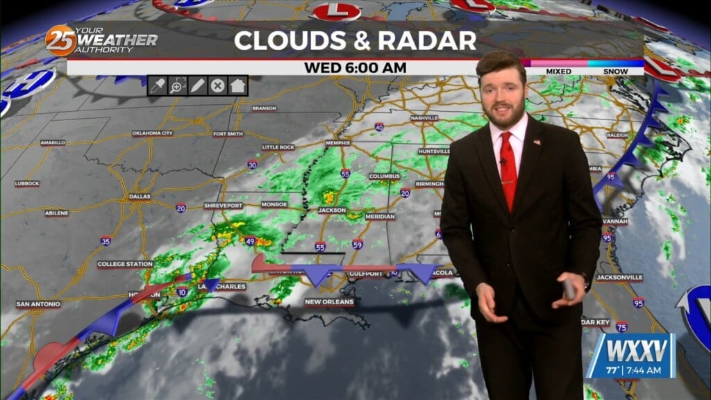 7/24 Trey Tonnessen's "flash Flooding Risk" Wednesday Morning Forecast