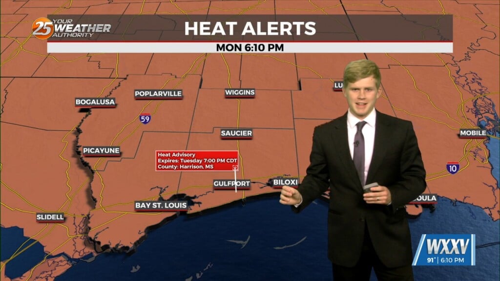 7/29 Sam Parker's "why So Hot" Monday Evening Forecast