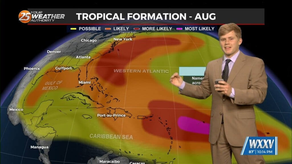 7/28 Sam Parker's "hot And Tropical Update" Sunday Night Forecast