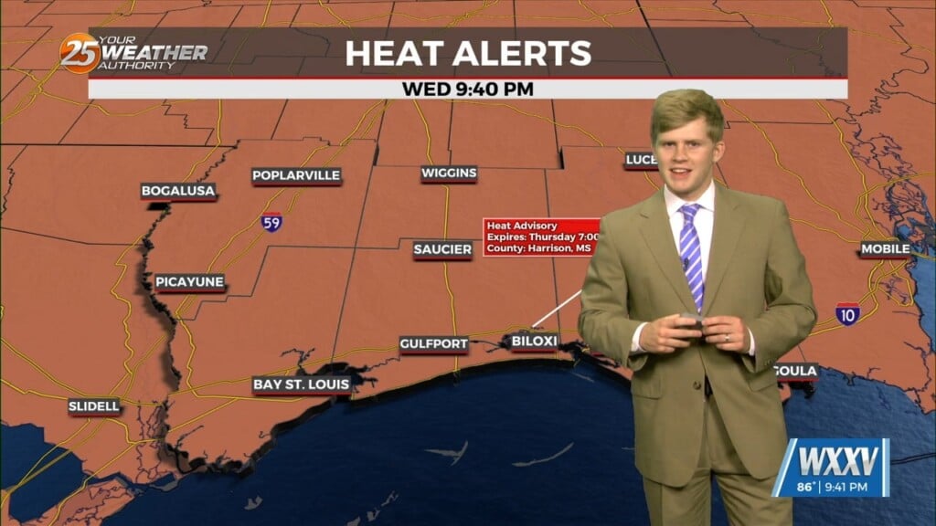 7/31 Sam Parker's "it's Getting Too Hot" Wednesday Night Forecast