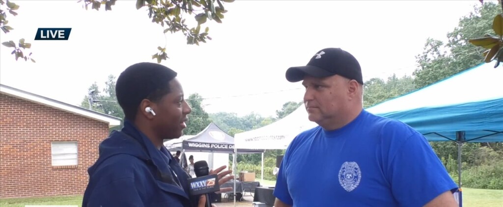 The Wiggins Police Department Is Hosting A Block Party Celebration At One Of The Local Churches In The Community.