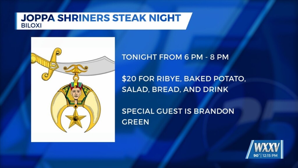 Joppa Shriner’s Steak Dinner