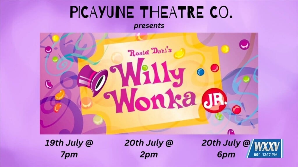 Picayune Theatre Company Presents Willy Wonka Jr.