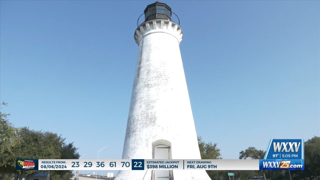 History Of Round Island Lighthouse In Pascagoula